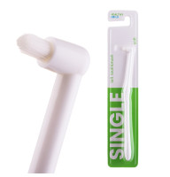 Healthy Smile Tuft монопучкова зубна щітка, Біла